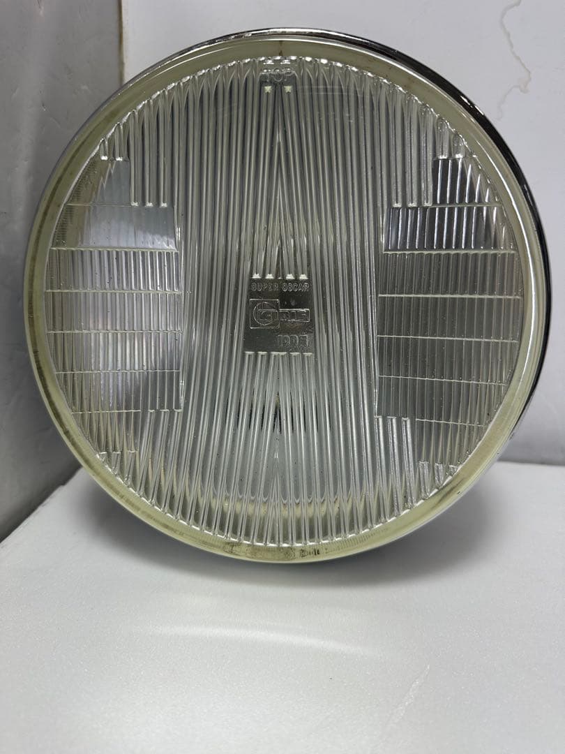 美品/希少当時物シビエスーパーオスカー180πシビエ凹みレンズ付きヘッドライト