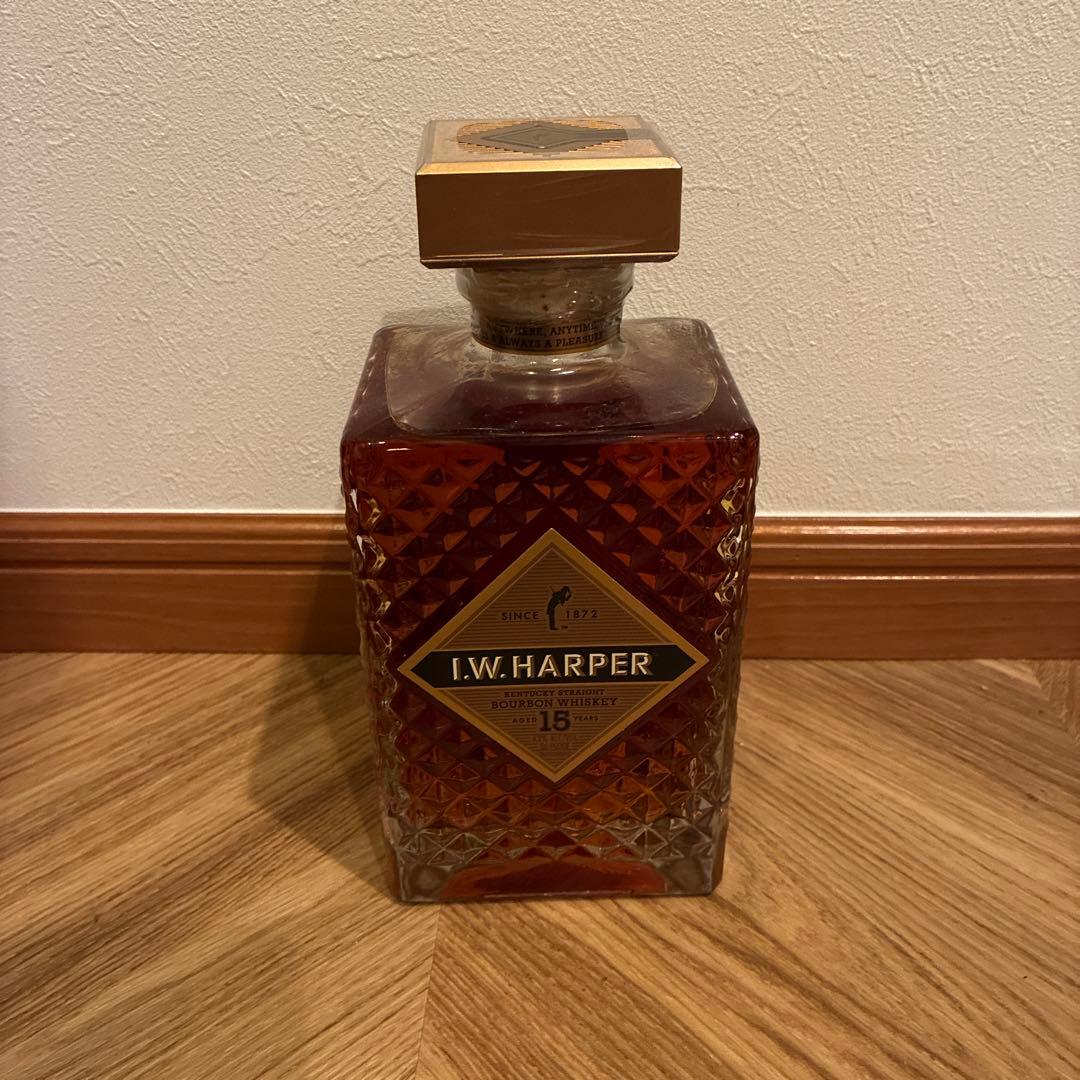 終売品　I.W. HARPER 15年 ウイスキー 750ml