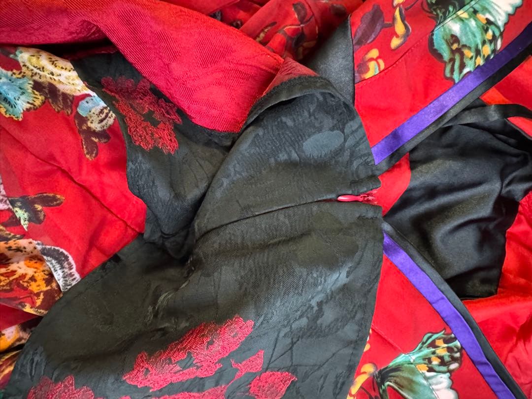 本格的花魁コスプレ Sサイズ 和柄 紅色vanity ME