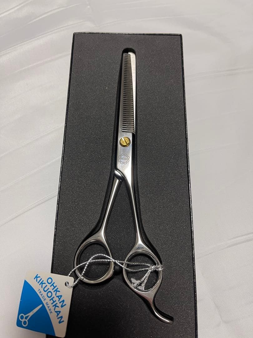 菊王冠　BOB T-B642 トリミングシザー　セニング（スキバサミ）