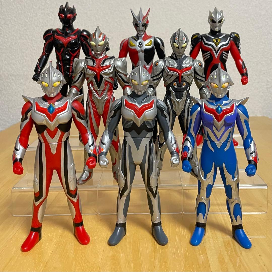 美品 ウルトラヒーローシリーズN ウルトラマンネクサス 9種セット品