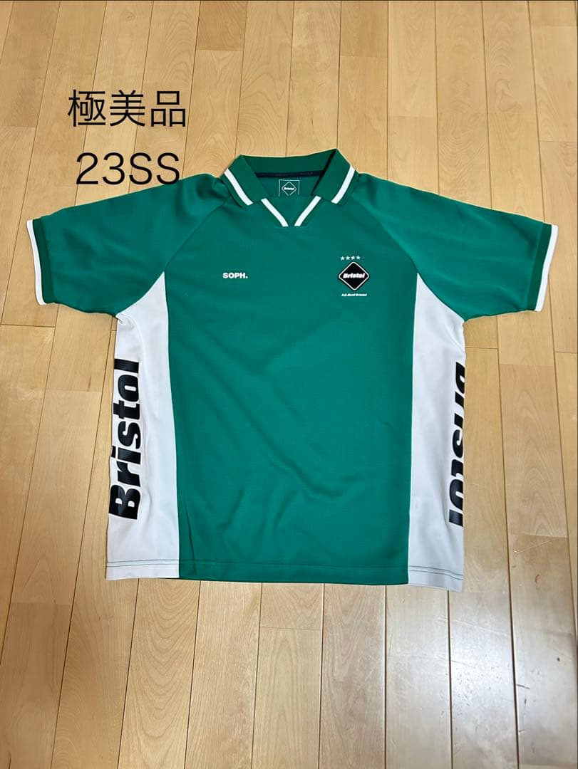 23SS F.C.Real Bristol GAME SHIRT グリーン M