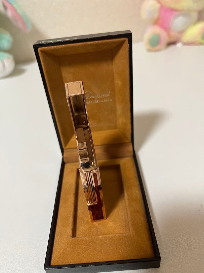 デュポンライター　ガスライター　超レアモデル、純正漆　高額モデル　ほぼ新品　本物