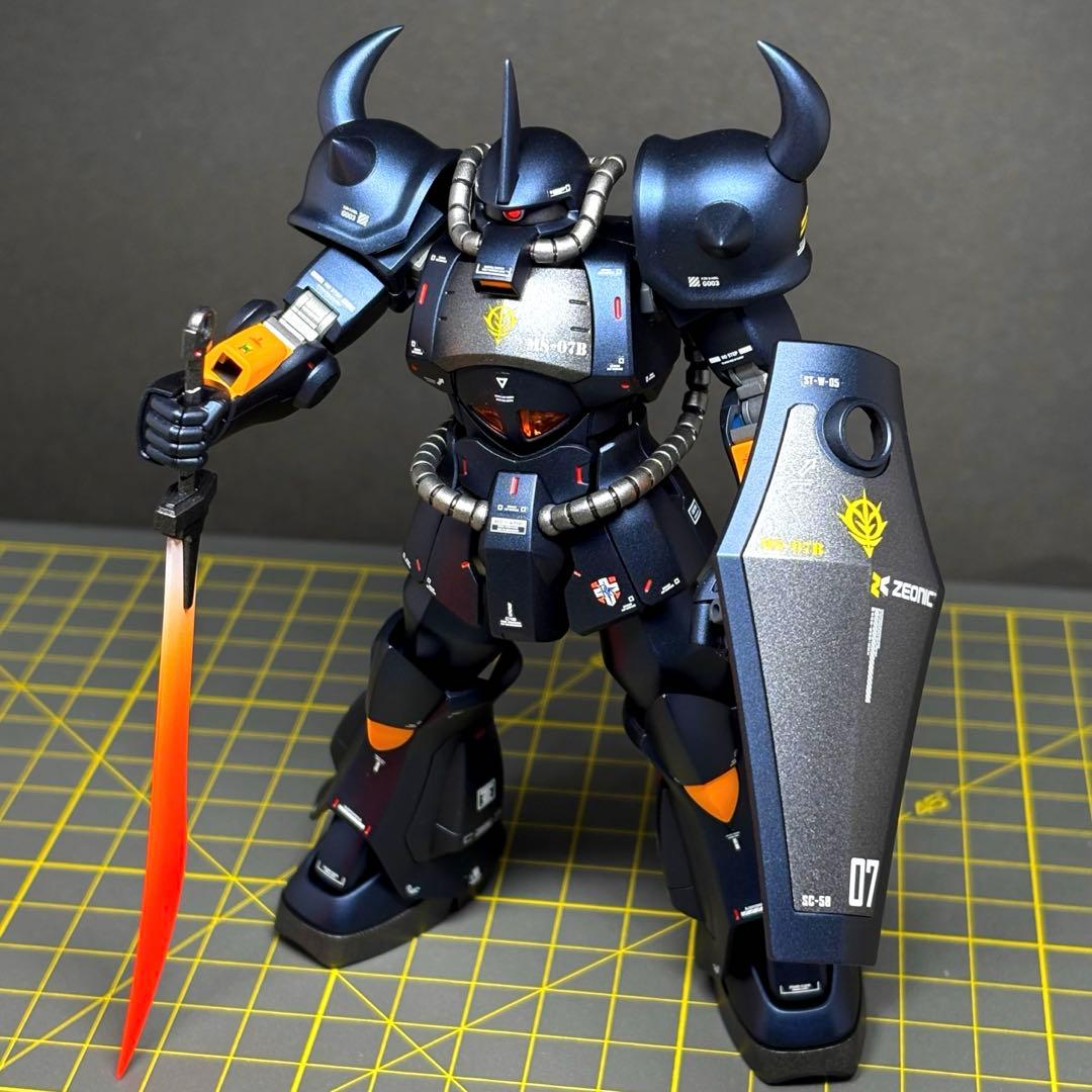 HG 1/144 グフ リバイブ 塗装 完成品 （機動戦士ガンダム）　ガンプラ