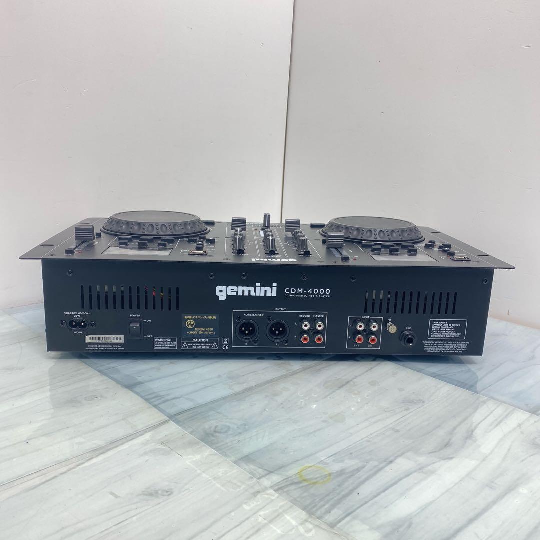 GEMINI ジェミナイ オールインワンCDJコンソール　CDM-4000