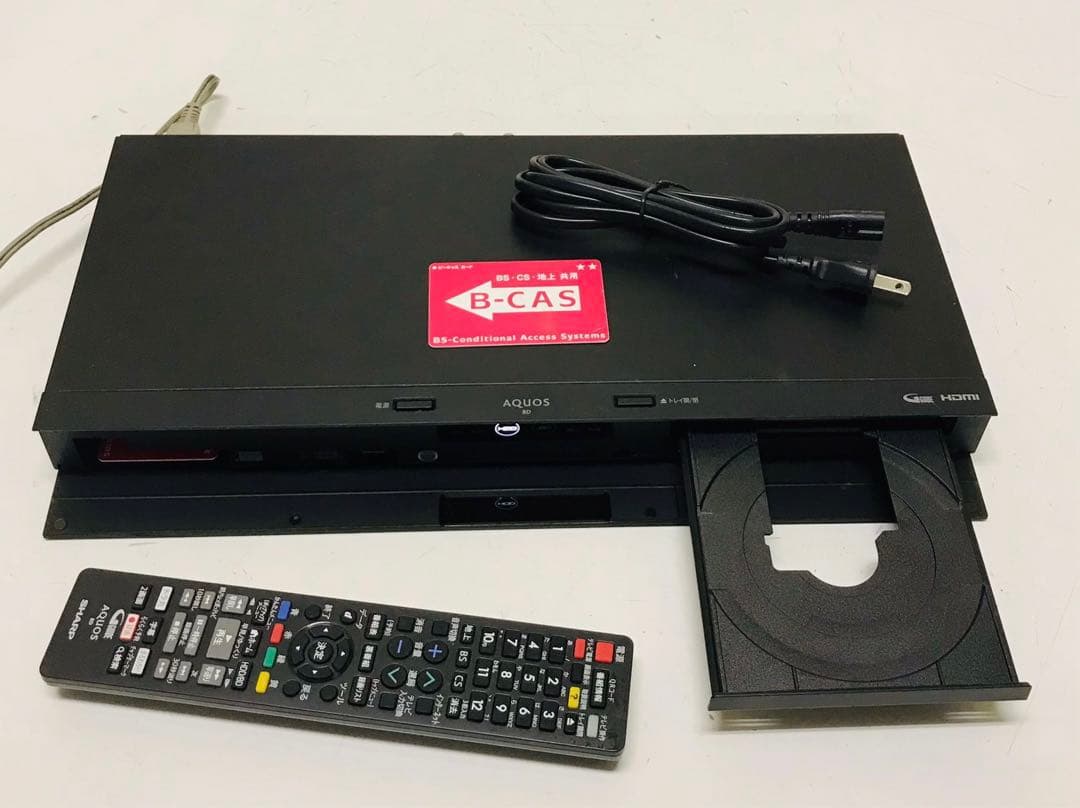 SHARP BD-NS510 リモコン付き