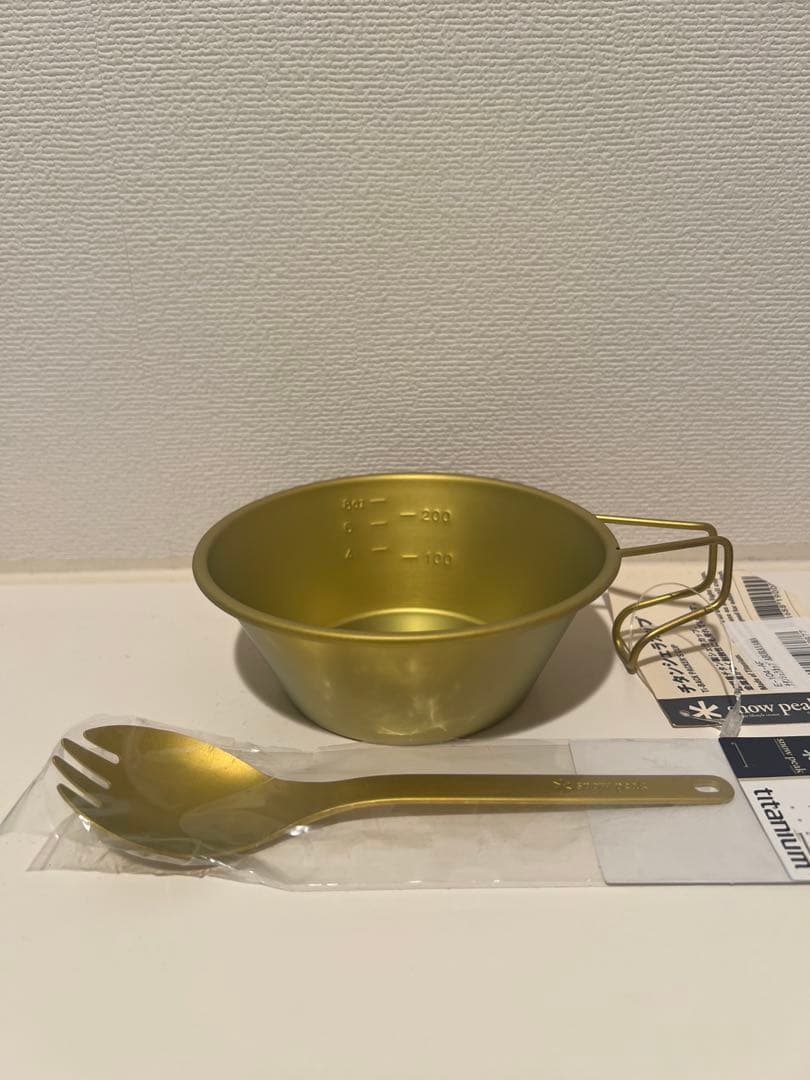 peak ABURAYAMA 福岡　限定シェラカップ　先割れスプーン