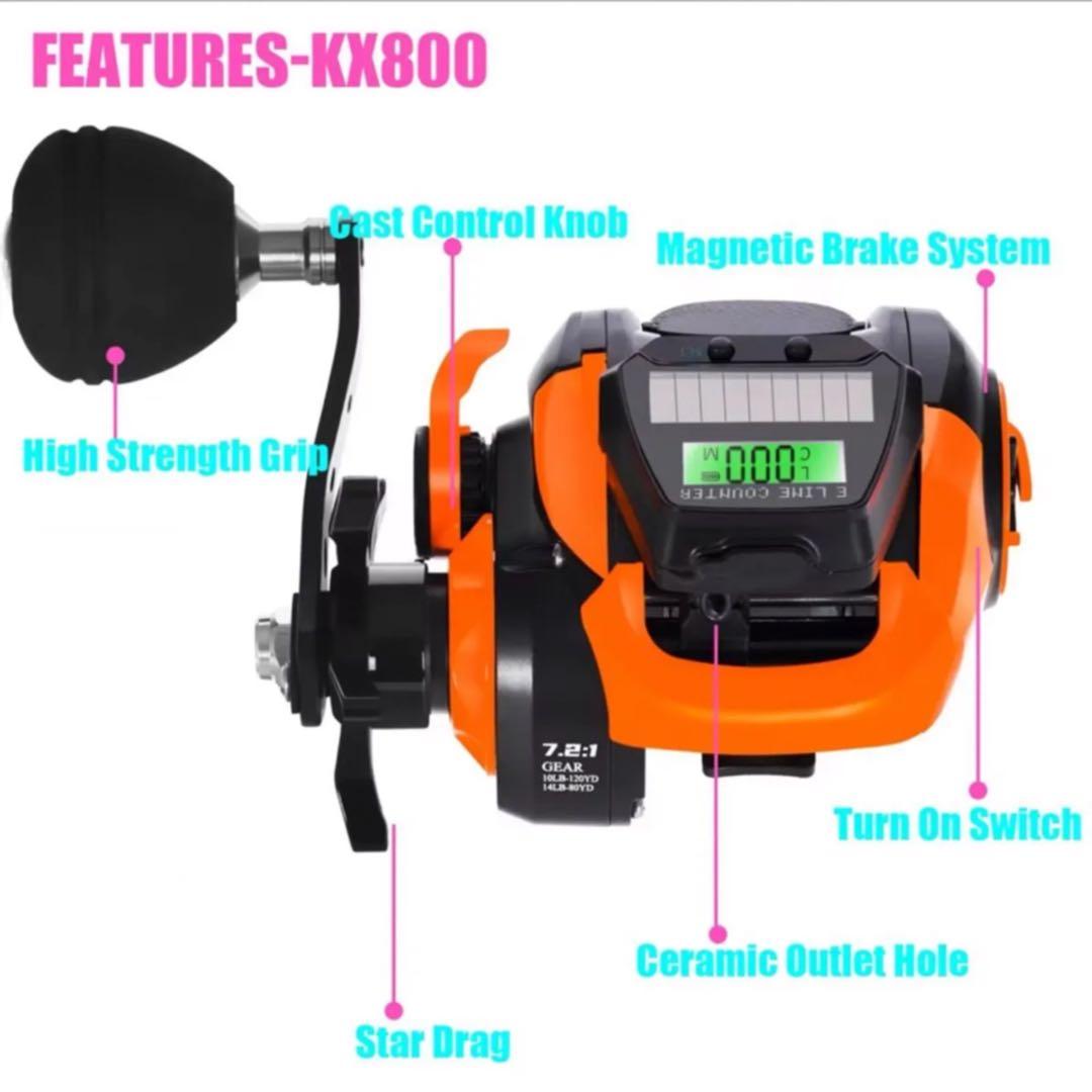 タイラバ　タコ釣り　1.65m 2WAYロッド&デジタルカウンター付ベイトリール
