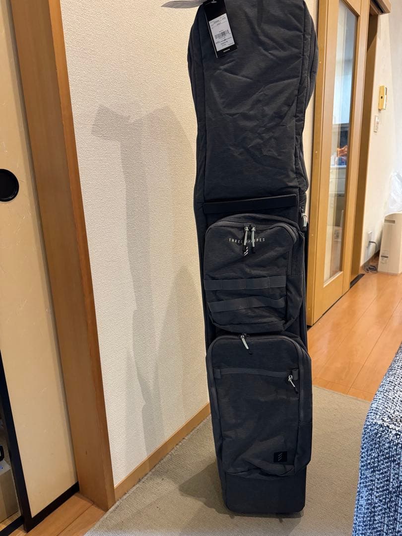 【K】アディダスadidasスタンドキャディバッグ ヘザーウィールバッグ