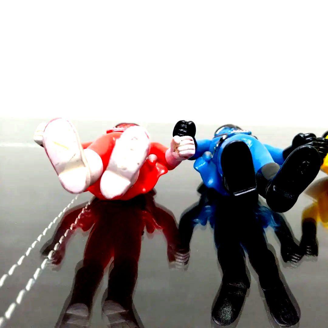 ★☆★当時物美品　ポピー　ゴレンジャー　フィギュア5体セット★☆★