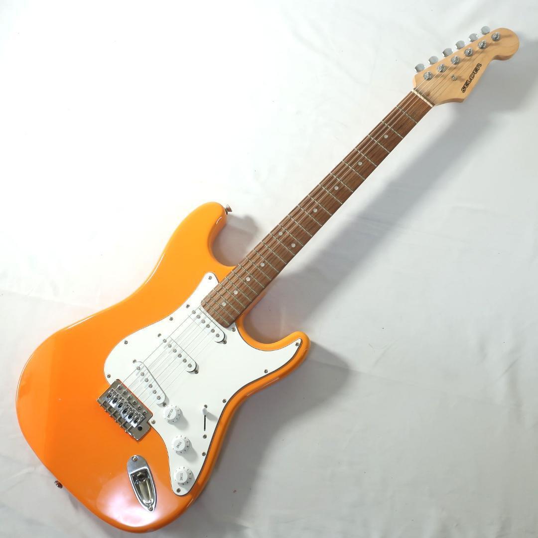 SELDER オレンジ ストラトキャスタータイプ エレキギター