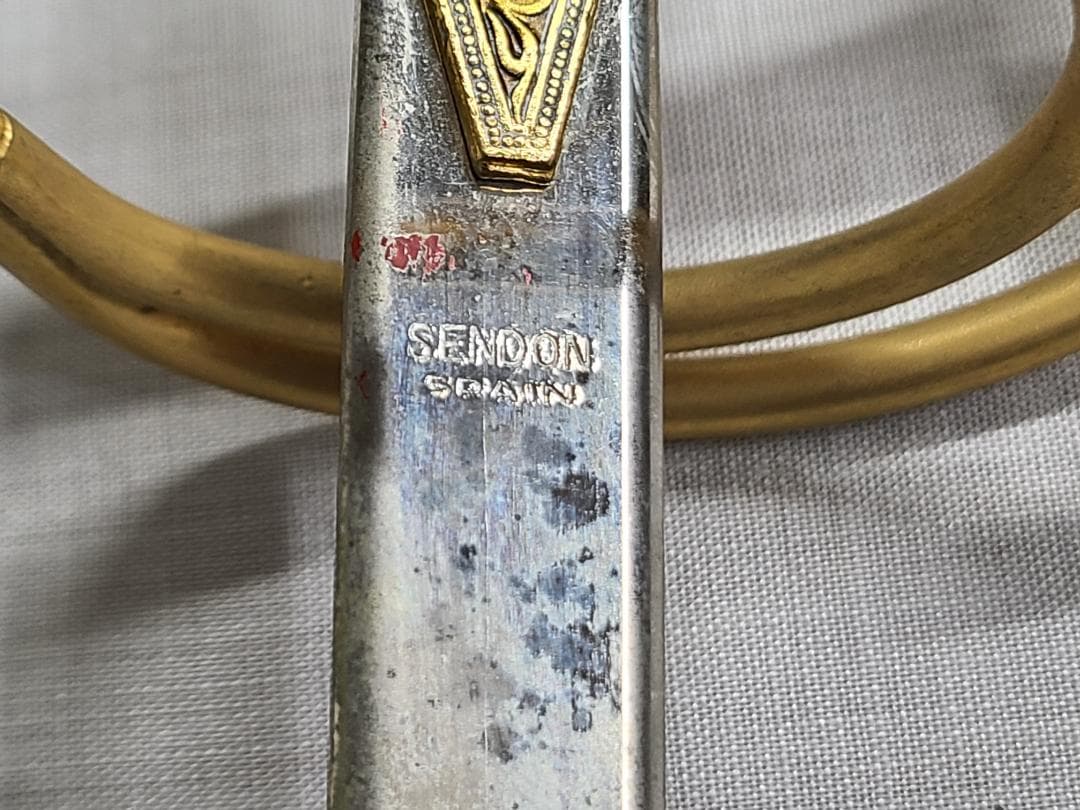 スペイン製 2本セット 模造刀 サーベル 骨董 アンティーク コレクション