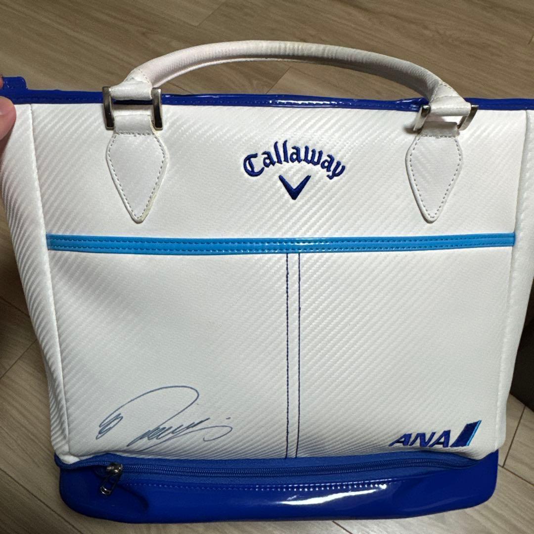 キャロウェイトートバッグ　石川遼サイン入り