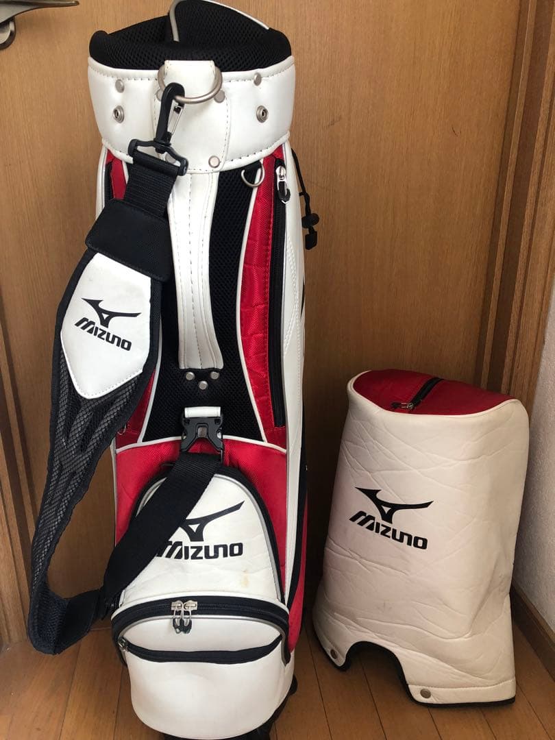 【送料込み】廃盤　MIZUNO ミズノ ゴルフバッグ キャディバッグ 5分割