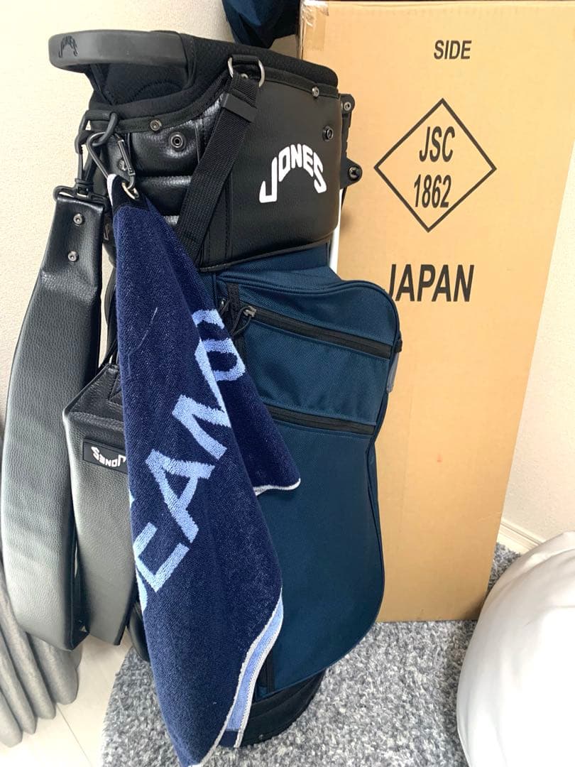 JONES キャディバッグ ユナイテッドアローズ別注【極美品】タオル付き