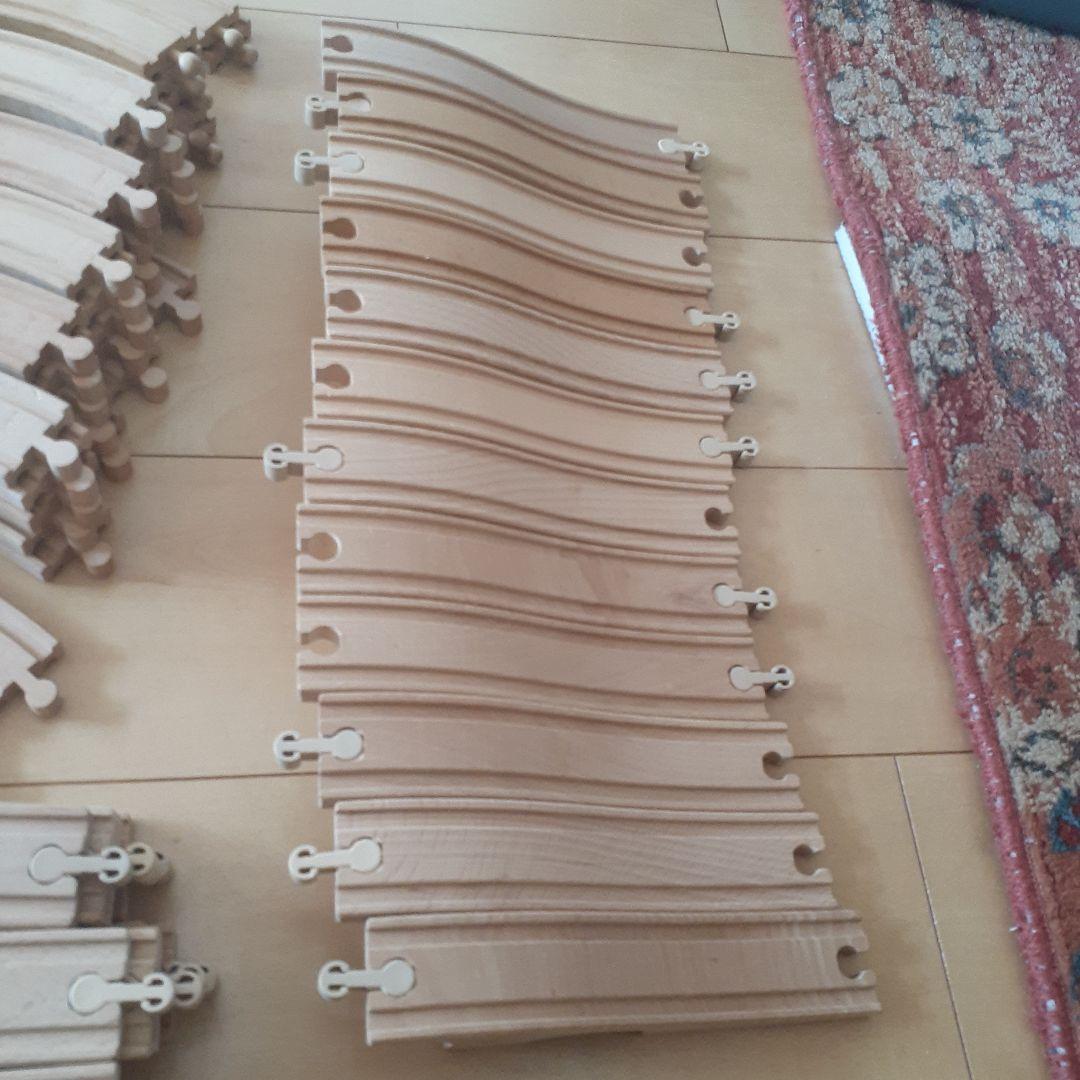 BRIO 木製鉄道セット 車両付き　イケア含む