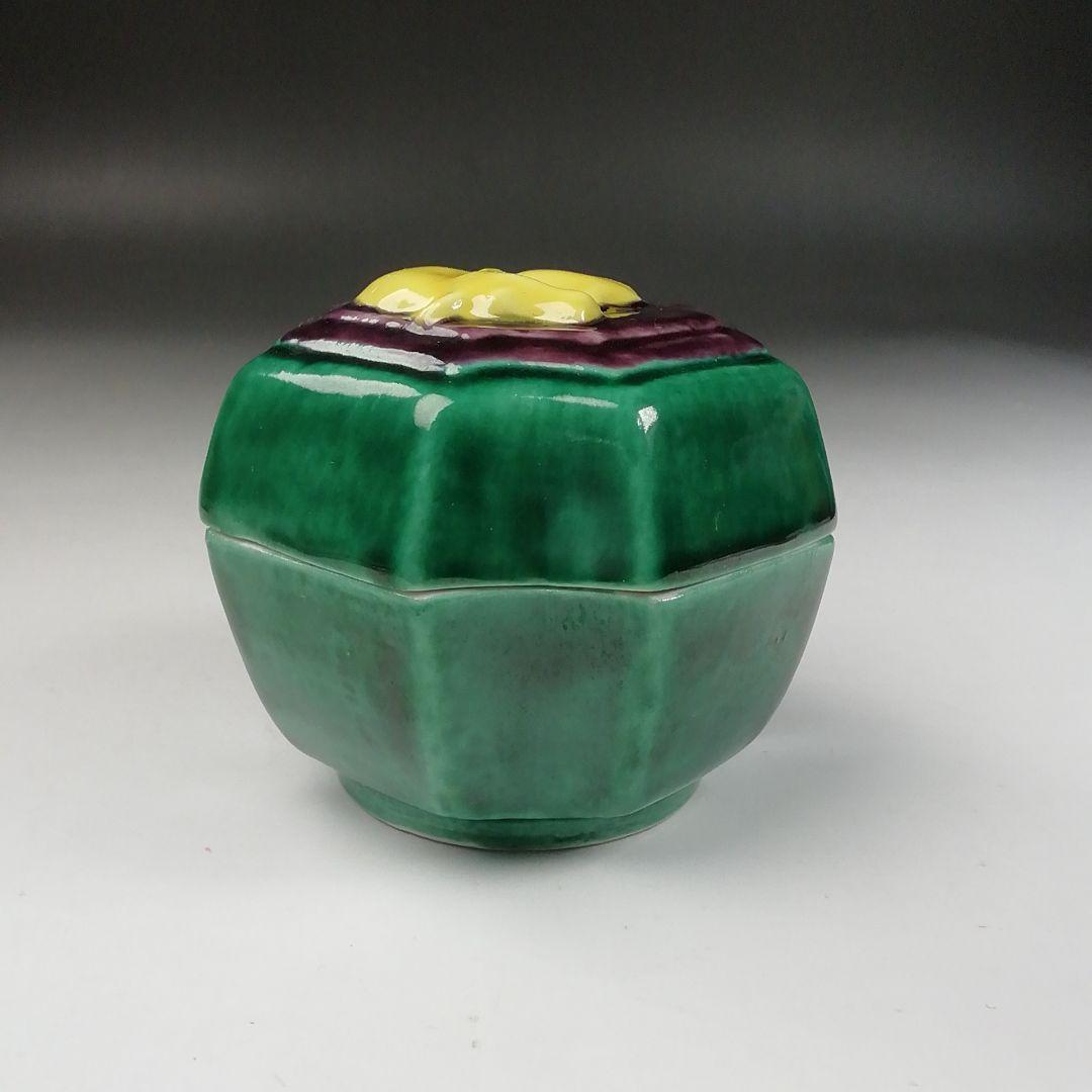 Ｗ３９　香合　『台牛』『高野昭阿弥 造』　共箱　茶道具