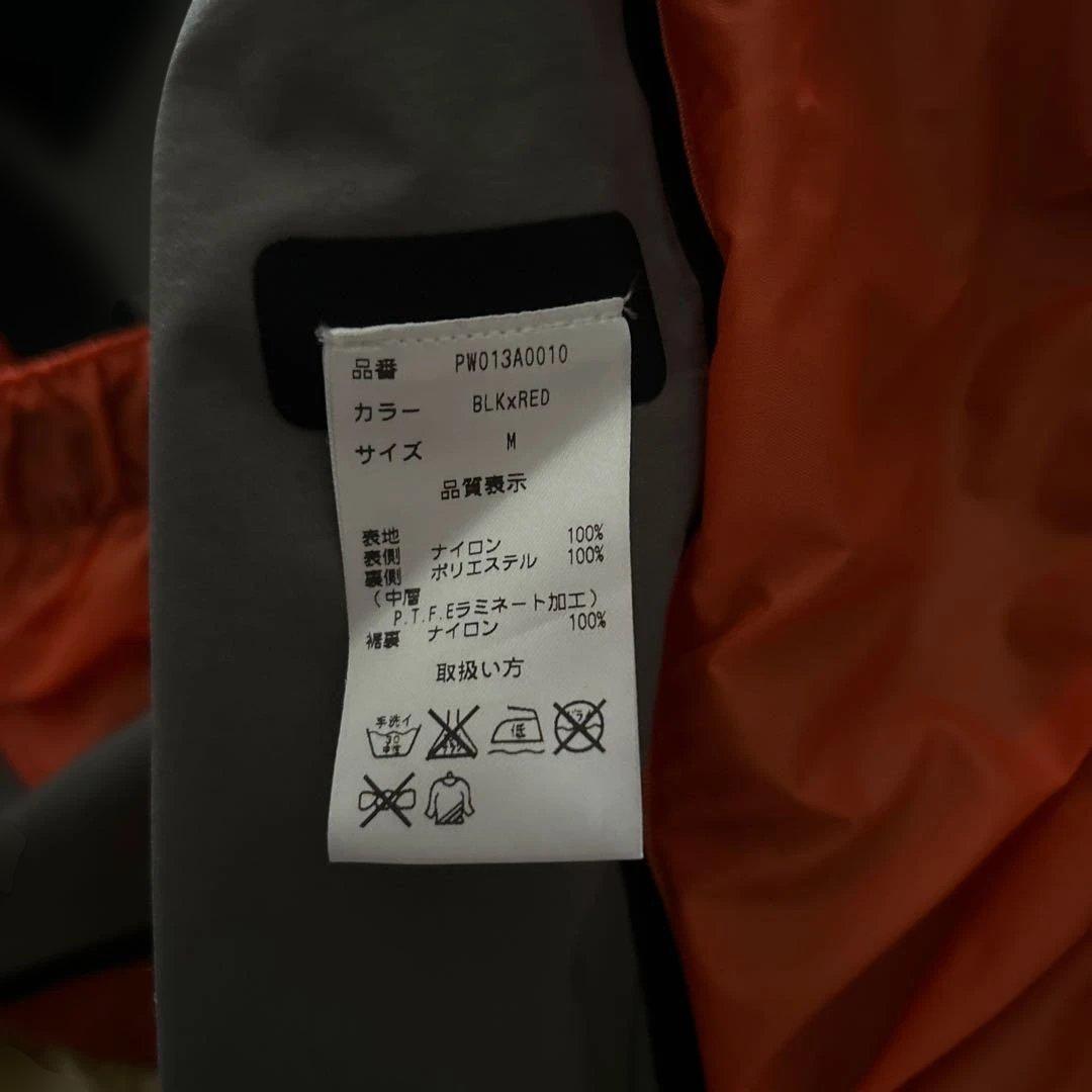 POLE WARDS レインウェア上下セット　M 黒/オレンジ