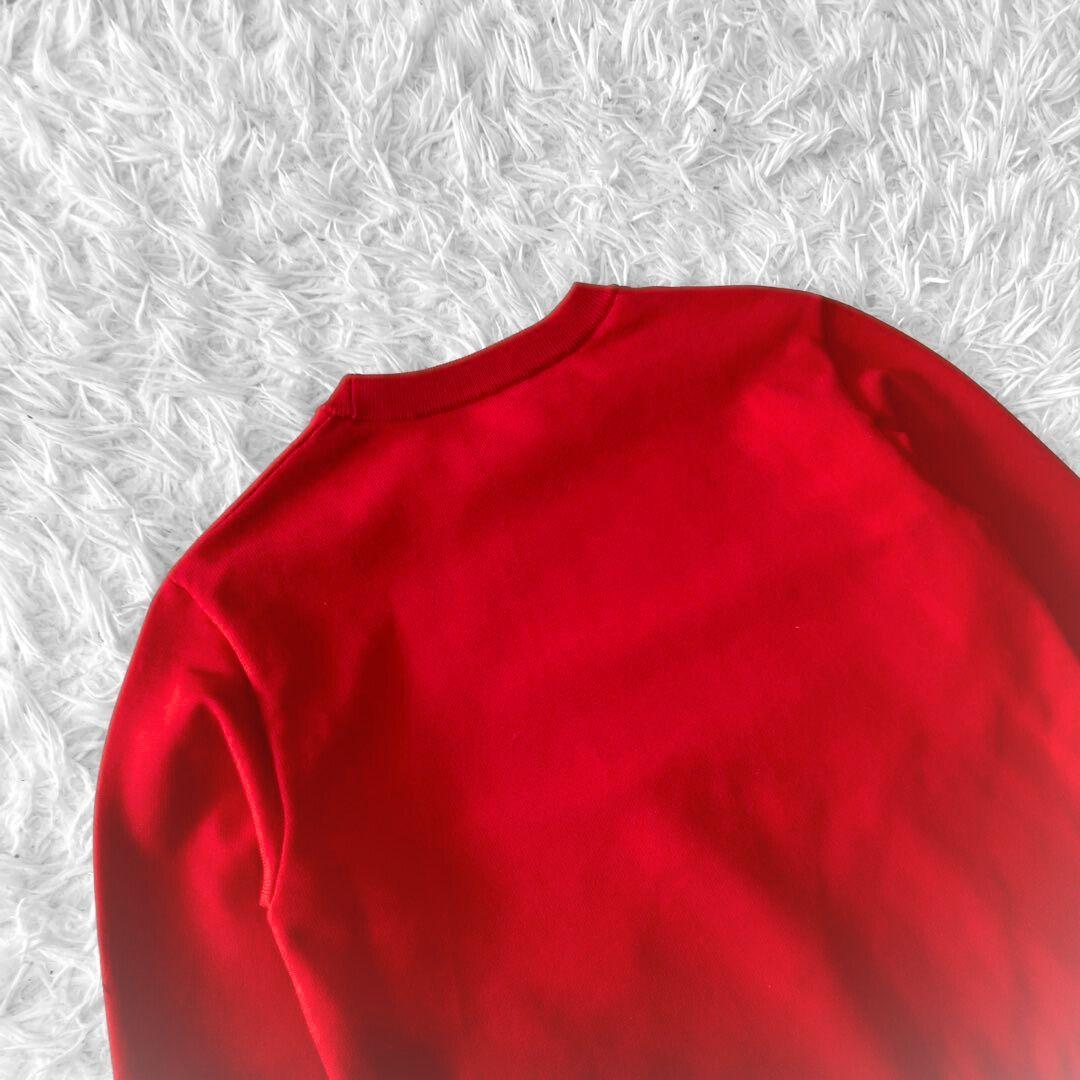 HORN GARMENT ロゴ 刺繍 HAPPY SURF プルオーバー S 赤