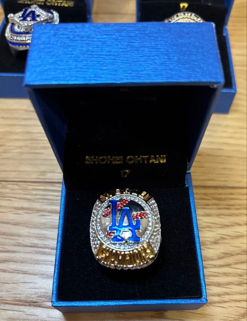 ⭐️非売品⭐️ 大谷翔平 チャンピオン記念リング３種セット2024 ワールドシリーズ