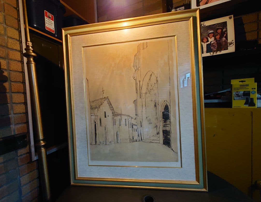 ジャン・ジャンセン タイトル/年代不明 リトグラフ