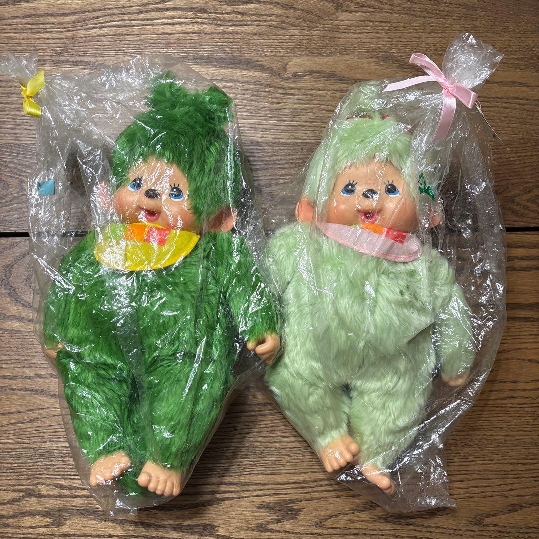 レア 愛知万博限定 モリゾー キッコロ モンチッチ Lサイズ 2体