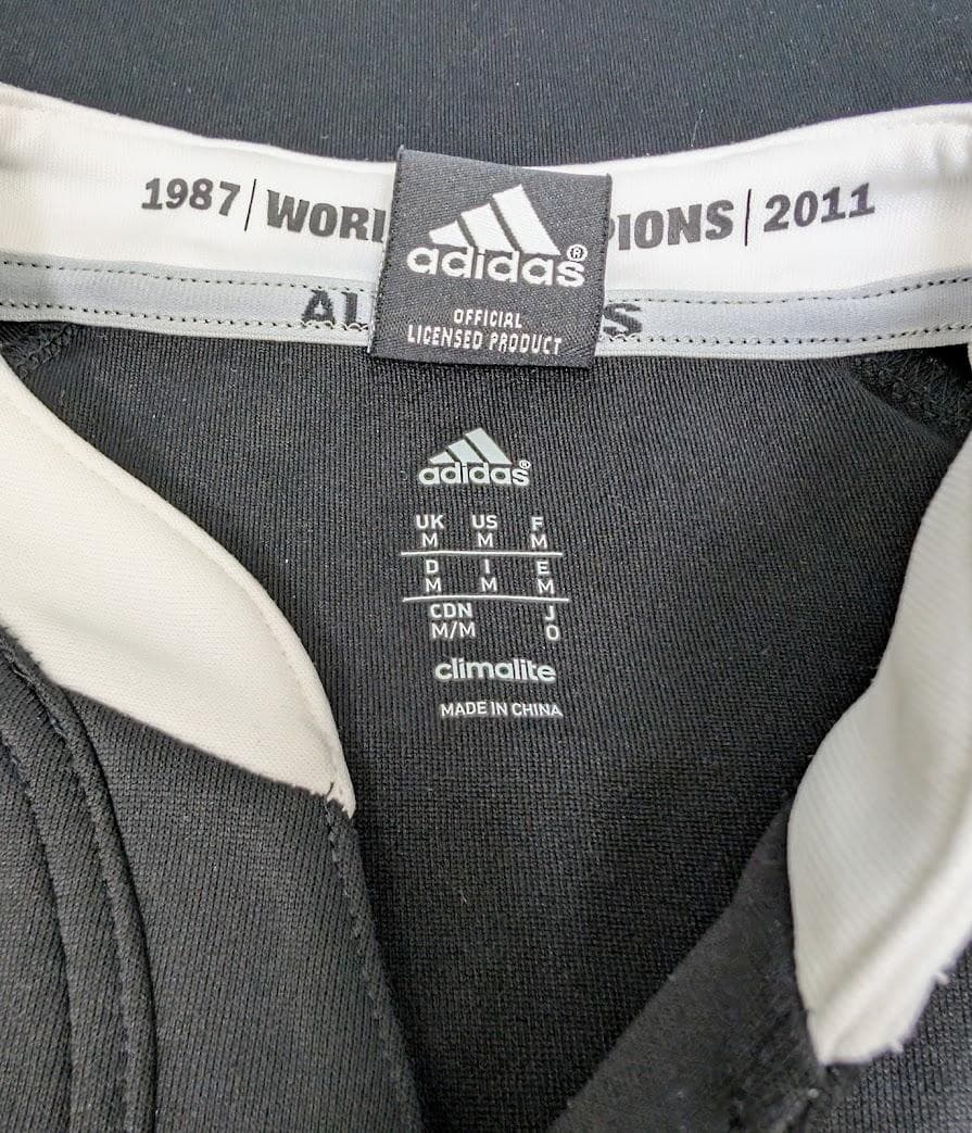 アディダス　オールブラックス　トレーニングシャツ 新品 未使用 希少