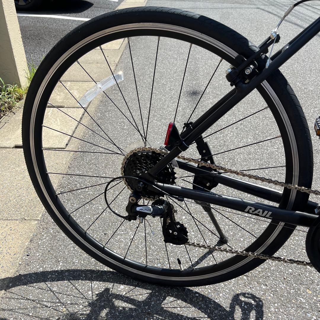 KhodaaBloomm RAIL ST 24段変速 クロスバイク（ブラック）