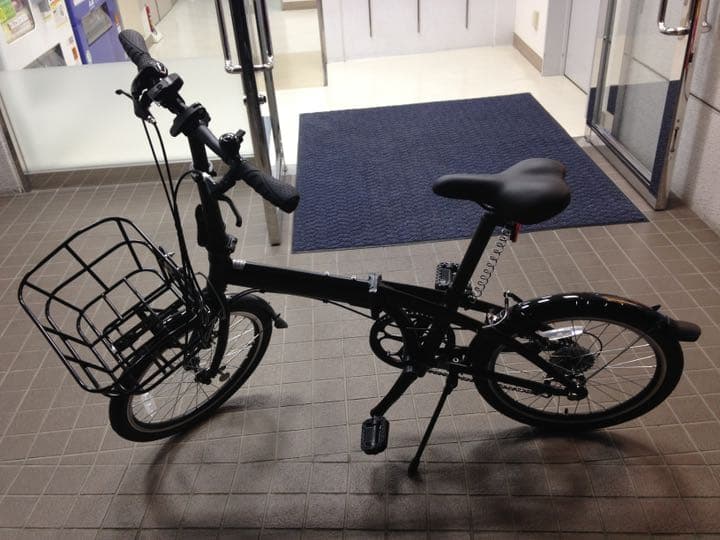 自転車　カゴ　黒