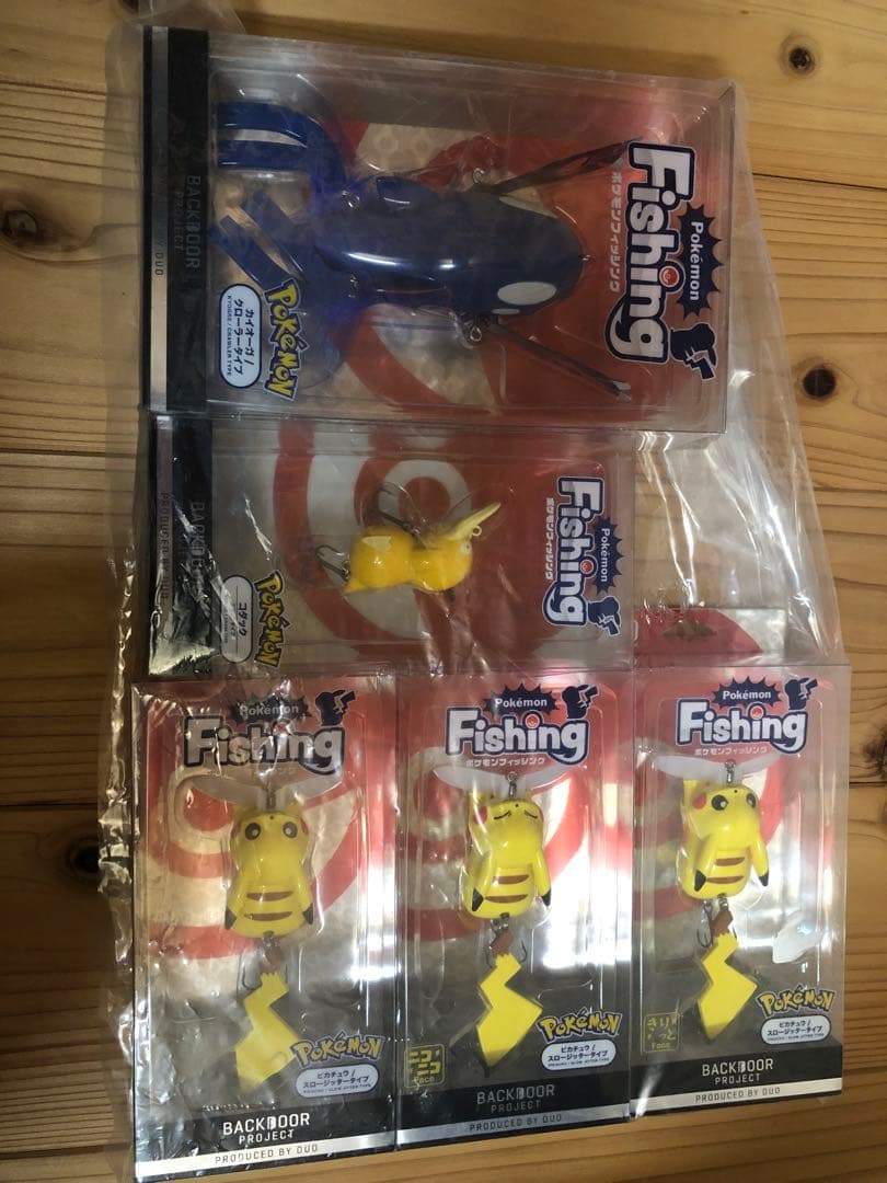 ポケモン フィッシングルアー 5個セット