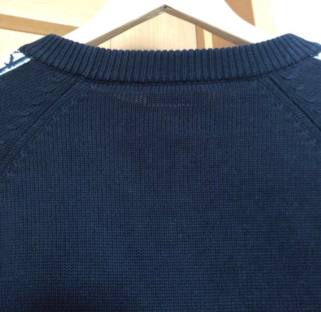 DIOR ディオール　オブリークコットンジャージー オブリーク柄　ニット　M