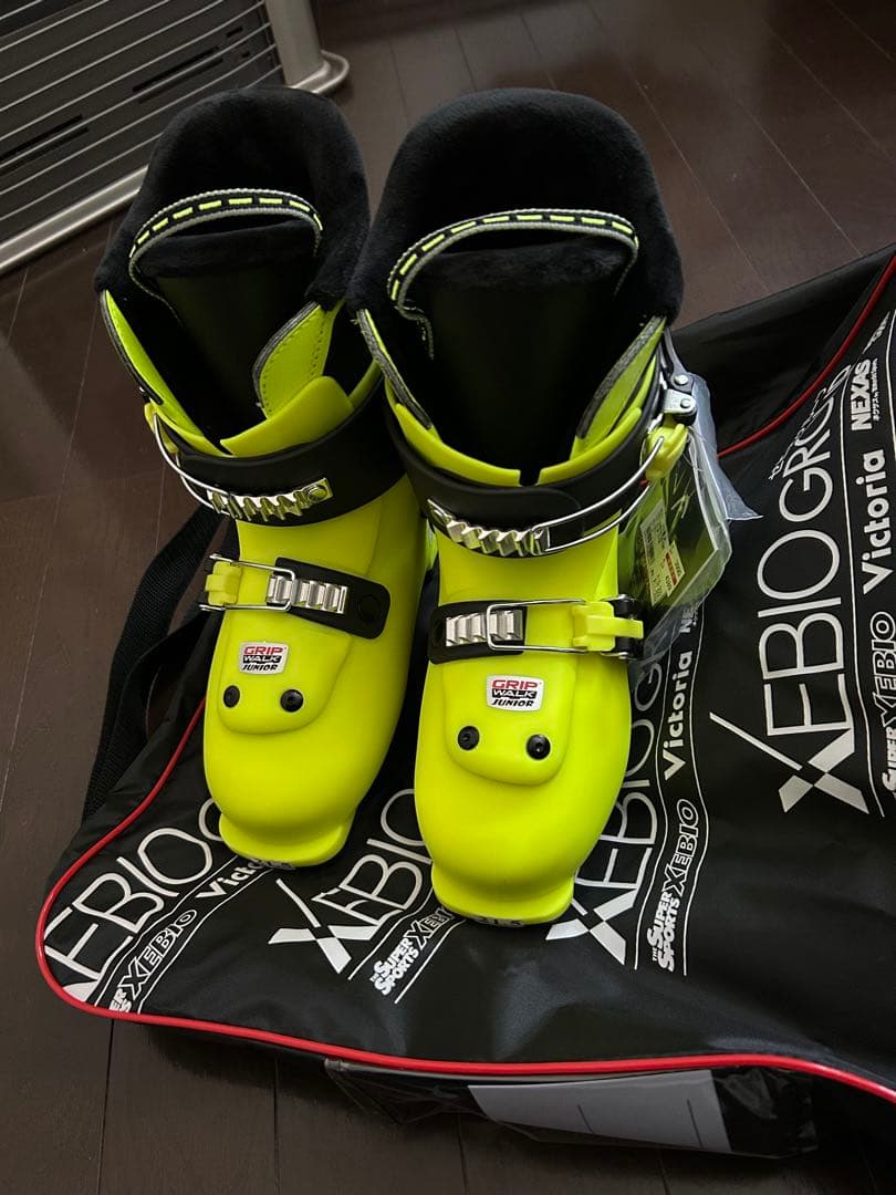 【正月限定】HEAD スキー ブーツ 21.5cm イエロー