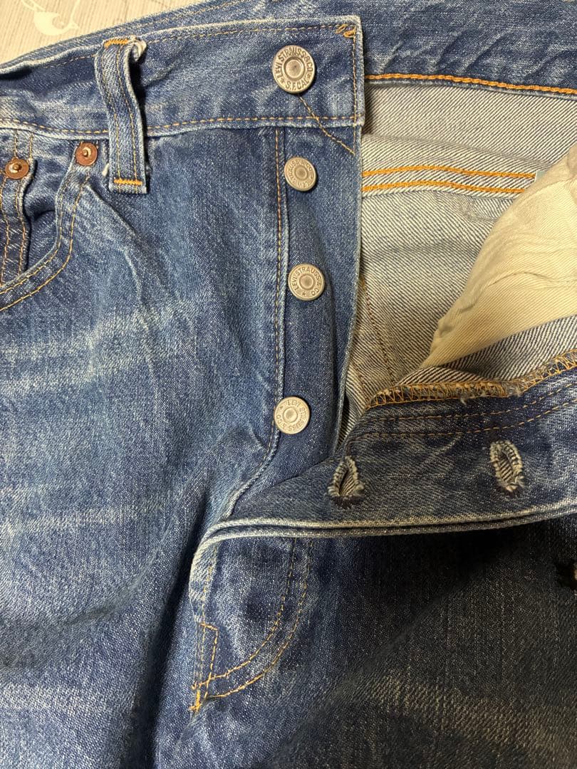 【限定品！手縫い加工】LEVI‘S 501ZXX1947 W36リーバイスLVC