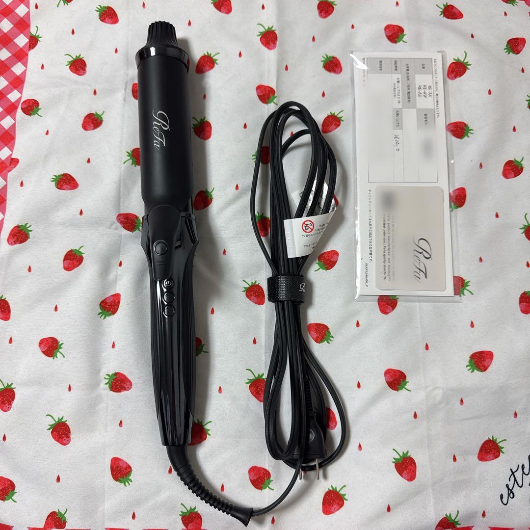 ReFa リファ カールアイロン プロ ブラック 38mm コテ