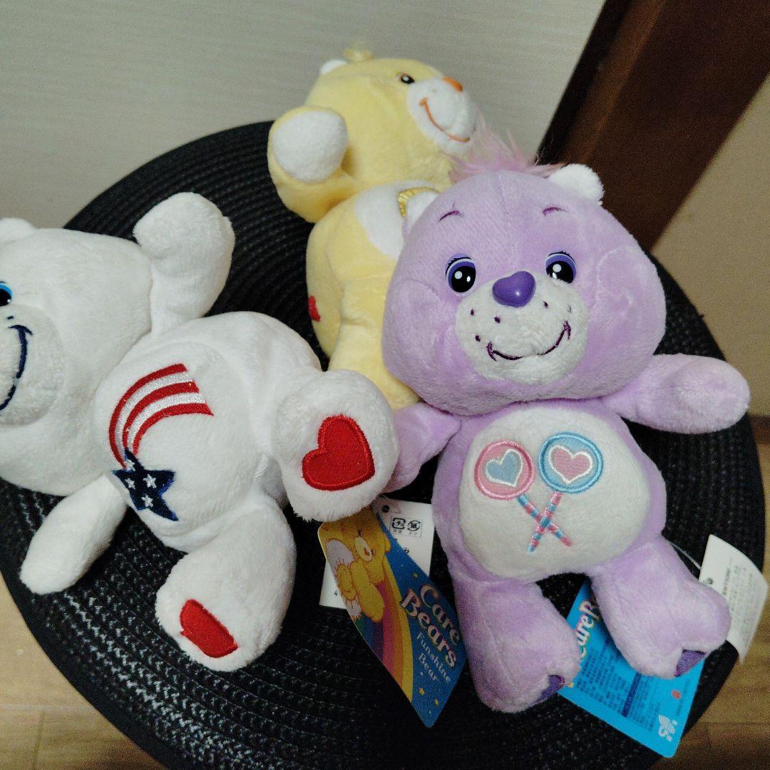Care Bears ぬいぐるみ 3体セット