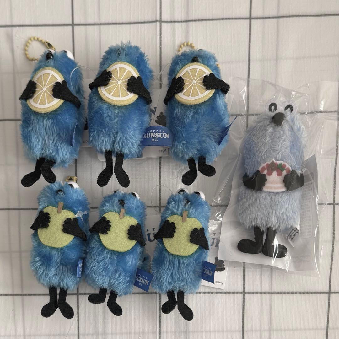 スンスン　マスコット　７体セット