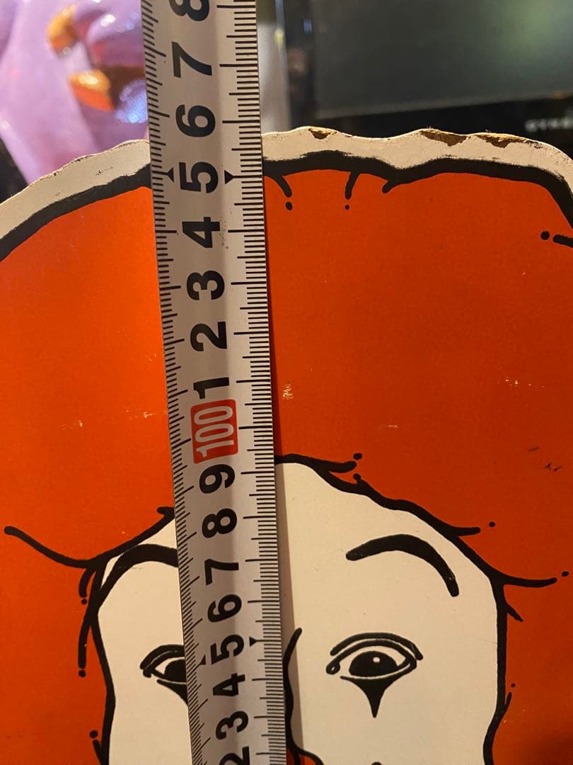 マクドナルド　看板　大型ボード　ヴィンテージ　激レア　ロナルド