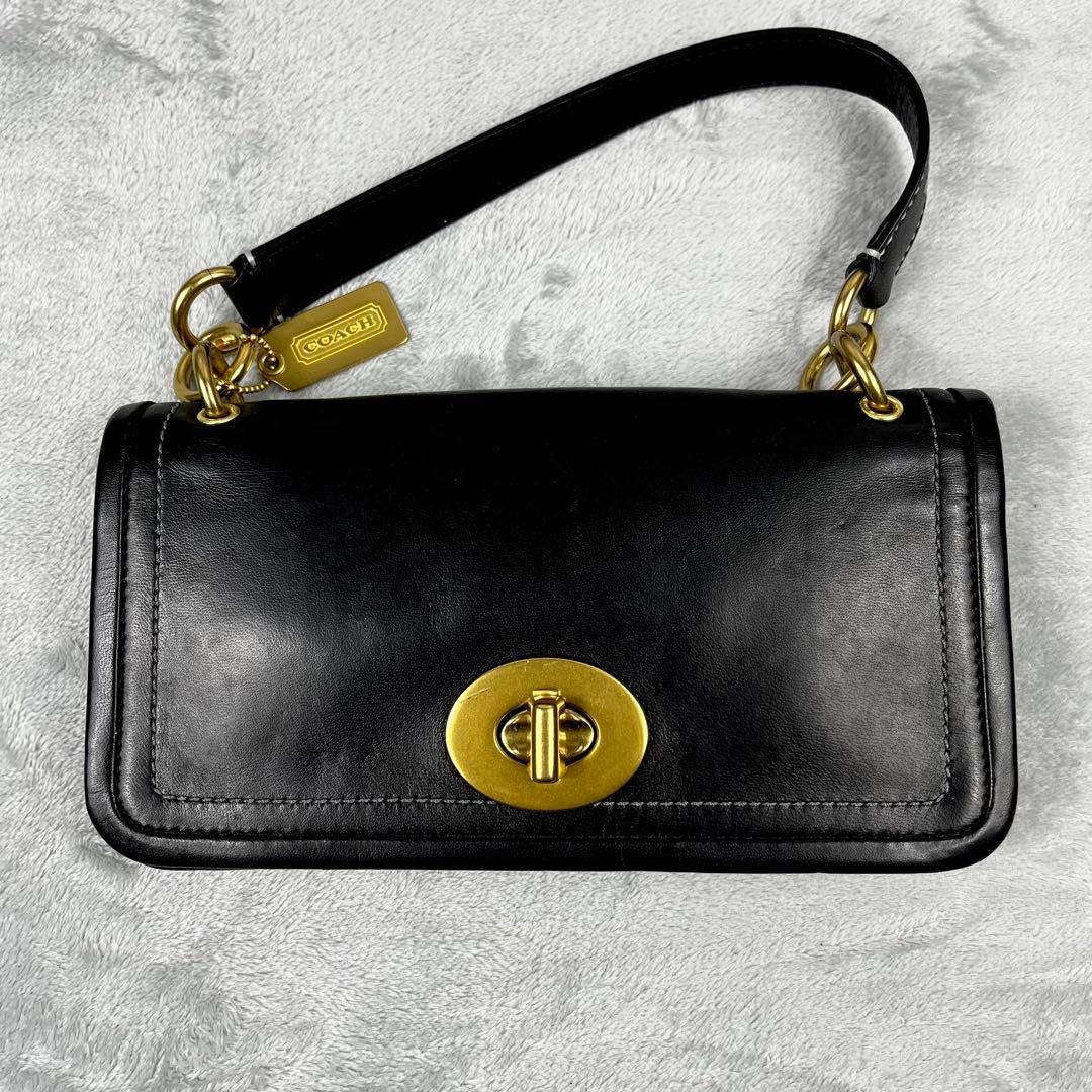 Coach コーチ レガシー ハンドバッグ 65th ブラック 黒