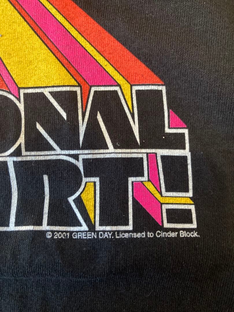 GREEN DAY 2001年　Tシャツ