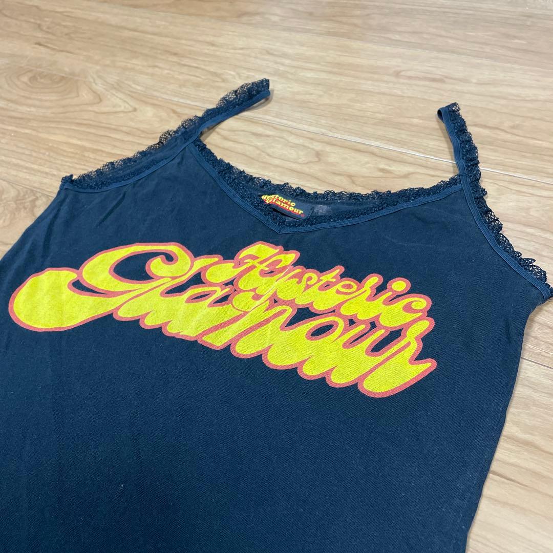Hysteric Glamour キャミソール ブラック　レア品　Y2K