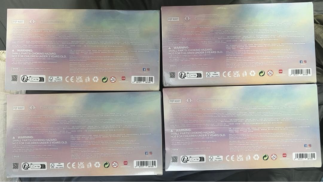 正規品　ポップマート　スカルパンダ インプレッショニズムシリーズ　4アソート