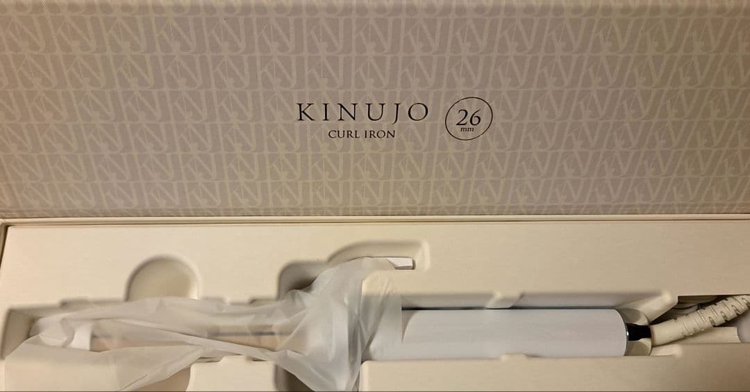 KINUJO 絹女　カールヘアアイロン　26mm
