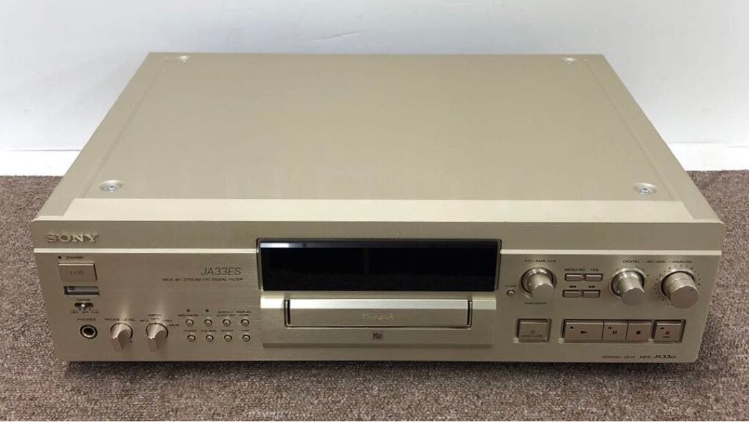 【ジャンク品】　ソニー MDS-JA33ES MDプレーヤー　ESシリーズ