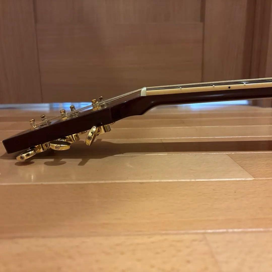 希少 Takamine エアコギター ゴールドパーツ仕様 新品弦張替済