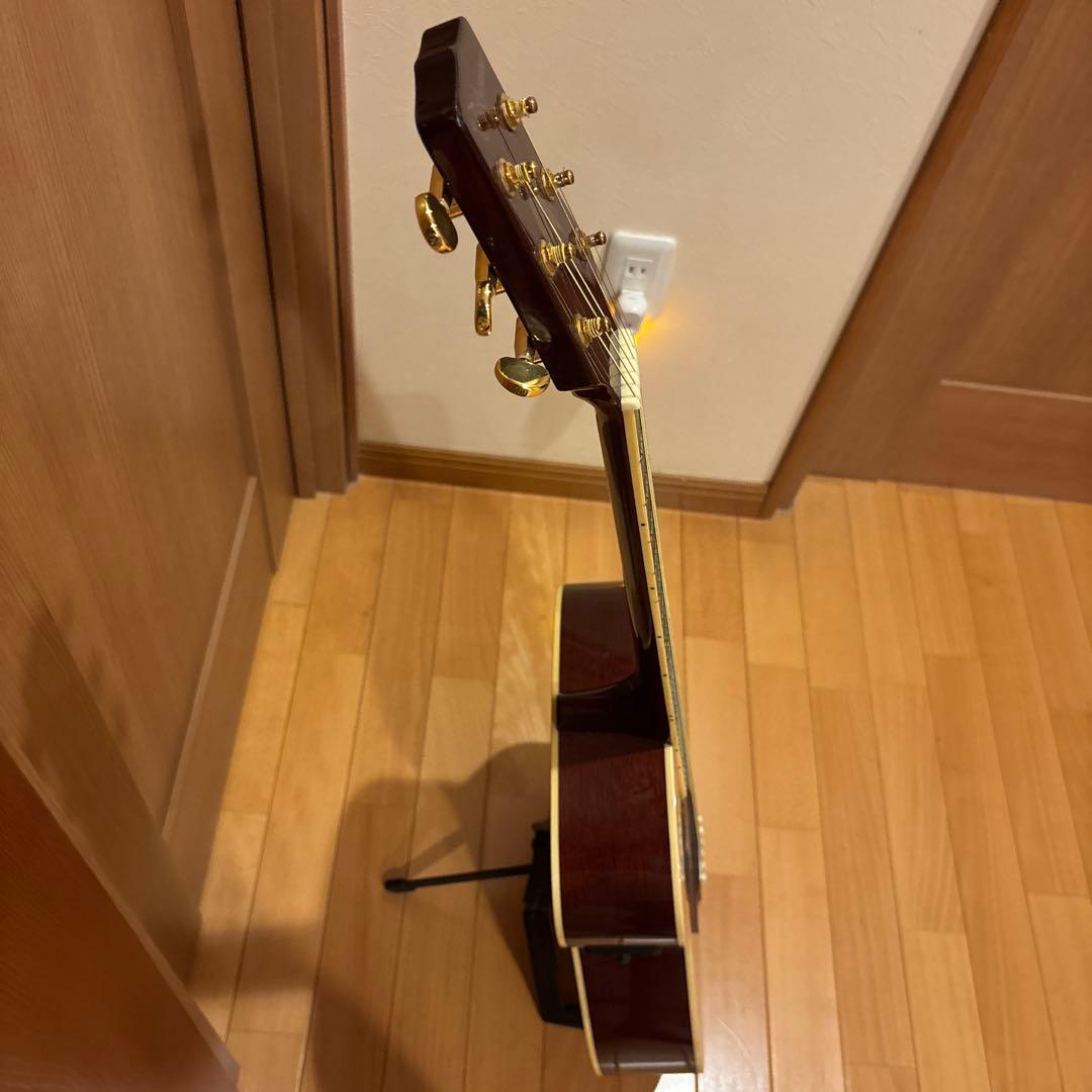 希少 Takamine エアコギター ゴールドパーツ仕様 新品弦張替済
