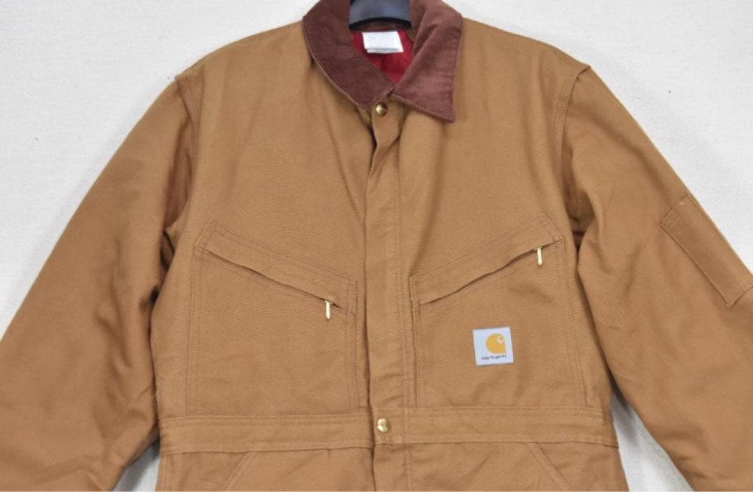 m*u様 Carhartt ライナー付ツナギ 美品 USA製 ツナギ オーバーオ