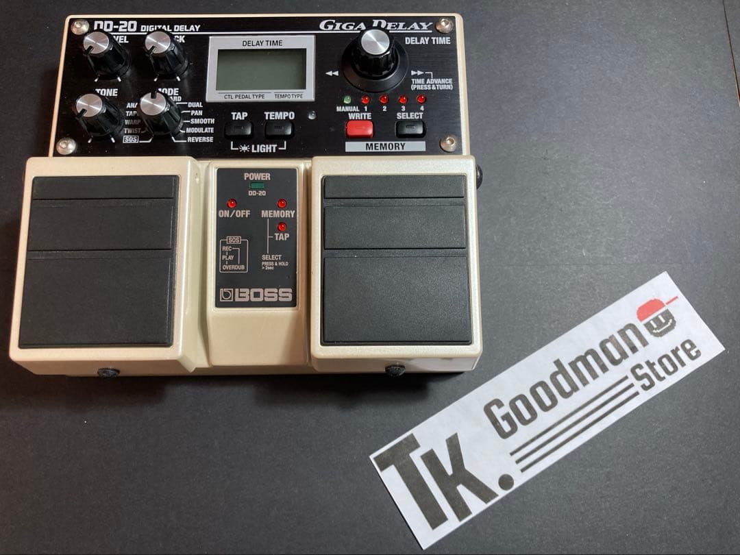 ☆最終大幅値下げ！！／送料無料☆ BOSS DD-20 Giga Delay