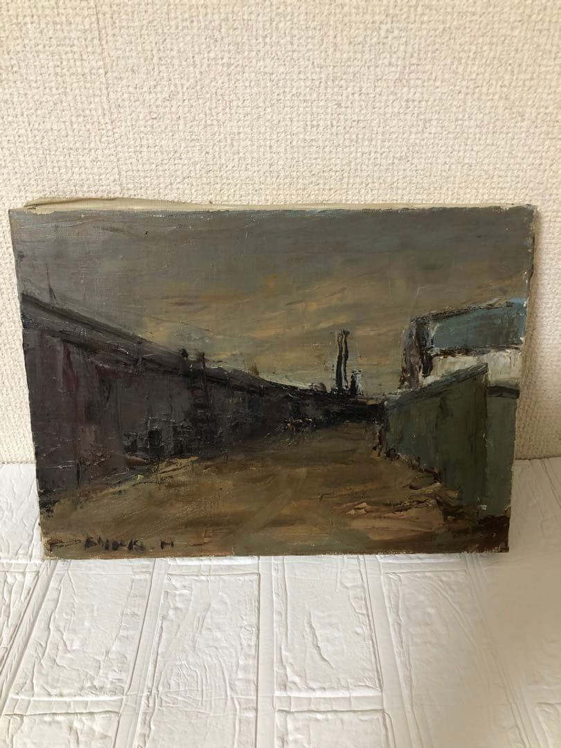 油絵（0メートル地帯）Ｆ4