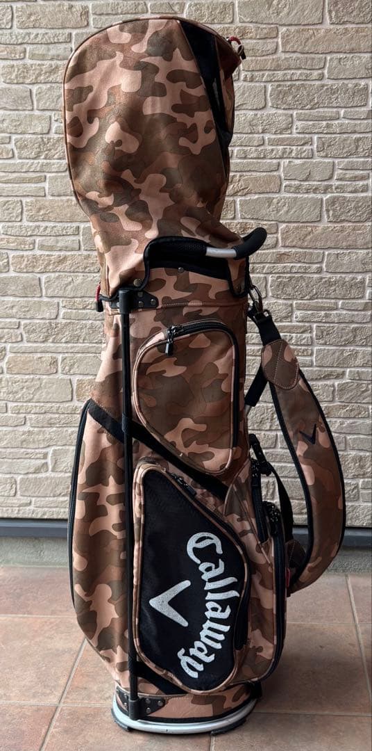 希少　Callaway キャロウェイ　迷彩柄　カモフラ　キャディバッグ　9.5型