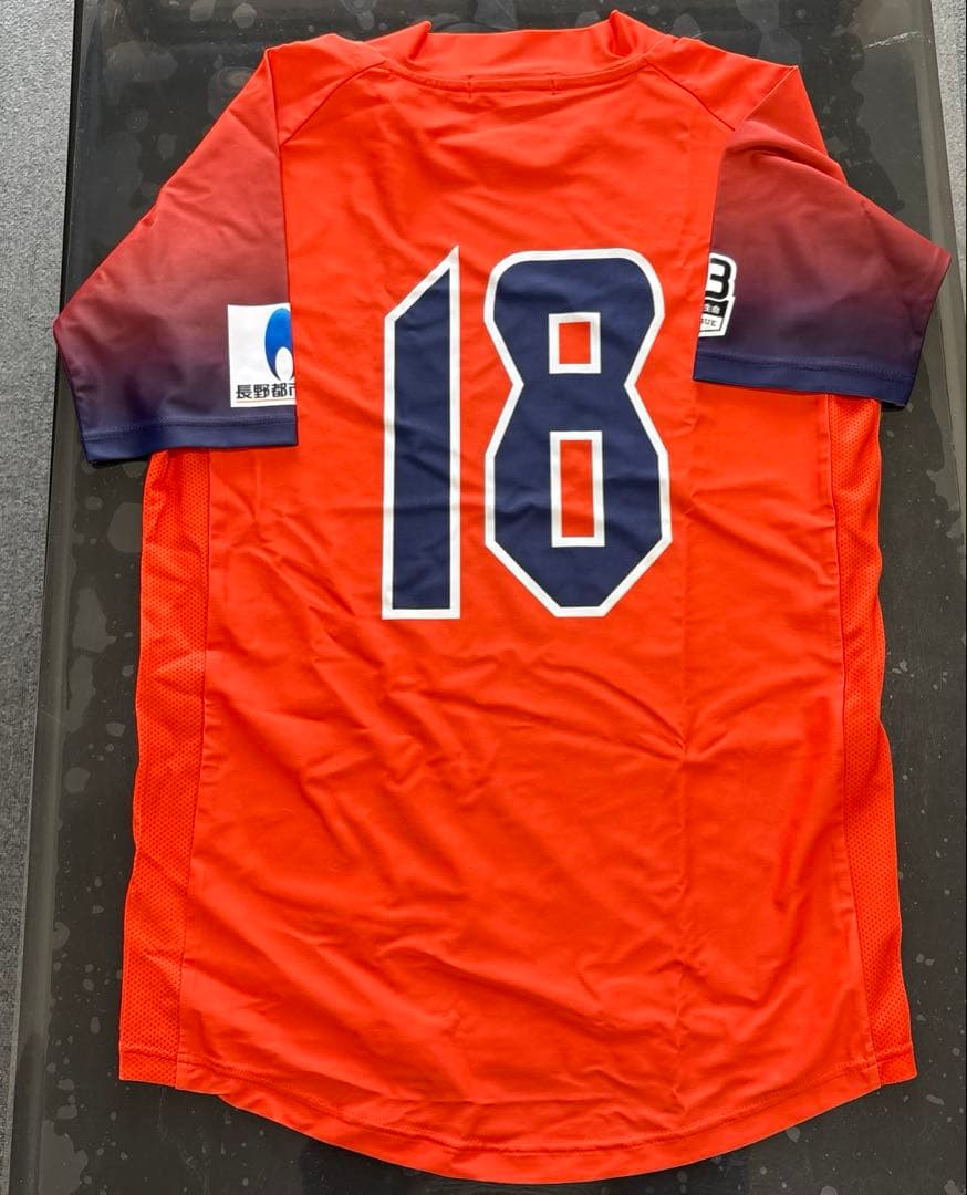 AC長野パルセイロ ユニフォーム上下セット　18番2015年モデル　　Lサイズ